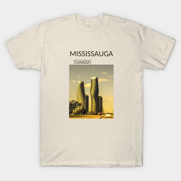 Mississauga Ontario Canada Souvenir Present Gift for Canadian T-shirt Apparel Mug Notebook Tote Pillow Sticker Magnet T-Shirt by Mr. Travel Joy